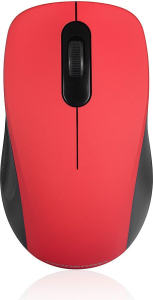 Mysz MODECOM WM10S Silent M-MC-WM10S-500 (optyczna; 1600 DPI; kolor czerwony)