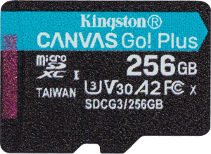 KINGSTON microSDXC Canvas Go Plus 256GB