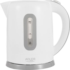 Czajnik elektryczny Adler AD 1234 (2200W 1.7l; kolor biały)
