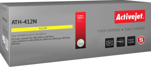 Toner Activejet ATH-412N (zamiennik HP 305A CE412A; Supreme; 2600 stron; żółty)