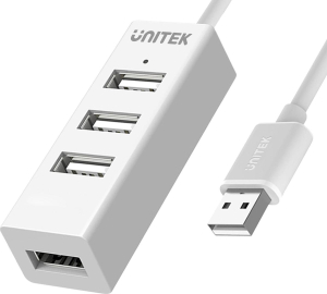 UNITEK HUB 4X USB 2.0 - BIAŁY  Y-2146