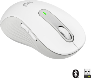 Mysz bezprzewodowa Logitech Signature M650 L dla leworęcznych biała 910-006240