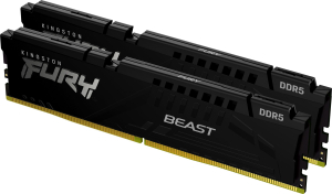Pamięć - Kingston Fury Beast Black 64GB [2x32GB 5200MHz DDR5 CL40 DIMM]