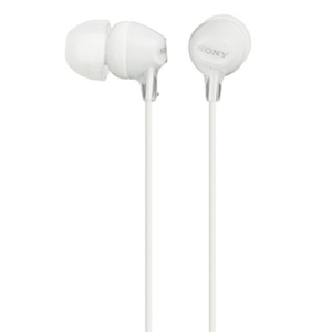 Słuchawki - Sony MDR-EX15AP Biała