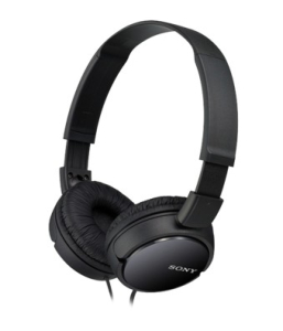 Słuchawki - Sony MDR-ZX110APB Czarna