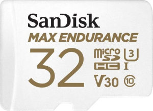 SanDisk Max Endurance microSDHC 32GB Class 10 U3 + Adapter