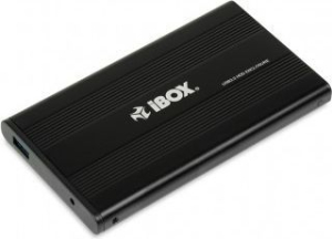 Obudowa IBOX HD-02 ZEW. 2 5  USB 3.0 IEU3F02 (2.5 ; USB 3.0; Aluminium; kolor czarny)