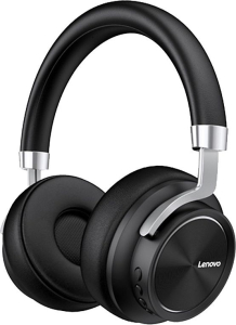 Słuchawki Lenovo HD800 (czarne  bezprzewodowe  bluetooth  nauszne)