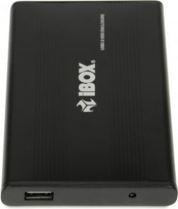 Obudowa IBOX HD-01 ZEW. 2 5  USB 2.0 IEU2F01 (2.5 ; USB 2.0; Aluminium; kolor czarny)