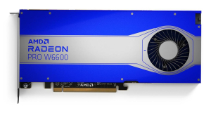 Karta graficzna AMD Radeon W6600 8GB GDDR6  4x DisplayPort  130W  PCI Gen4 x16  HDR Support  8K Support