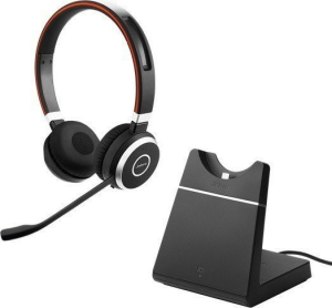Słuchawki - Słuchawki bezprzewodowe Jabra Evolve 65 SE USB-A MS Stereo Stand - 6599-833-399