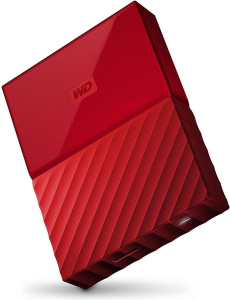 Dysk twardy WD My Passport 2TB USB3.0 czerwony (WDBYFT0020BRD-WESN)