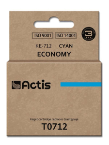 Tusz ACTIS KE-712 (zamiennik Epson T0712  T0892  T1002; Standard; 13.5 ml; niebieski)