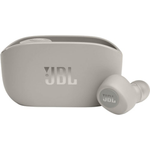 Słuchawki JBL VIBE100 TWS (kość słoniowa  bezprzewodowe)