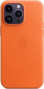 Apple iPhone 14 Pro Max Leather Case with MagSafe orange