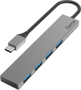 Hama hub premium USB-C 1:4X USB-A 3.2