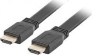 Kabel Lanberg CA-HDMI-21CU-0005-BK (HDMI M - HDMI M; 0 50m; kolor czarny)