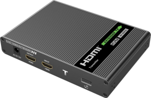 Techly 361629 KVM Extender HDMI/USB po skrętce Cat6A/7, 4K 60Hz, do 70m