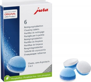 Akcesoria - JURA 3-fazowe tabletki czyszczące 6 szt.