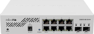 MikroTik CSS610-8G-2S+IN Switch |8x 1000Mb/s 2xSFP+