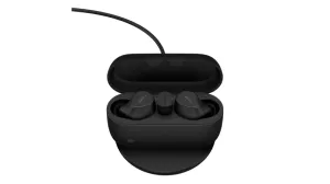 Słuchawki - Słuchawki bezprzewodowe Jabra Evolve 2 Buds USB-C MS Wireless Charging Pad - 20797-999-889