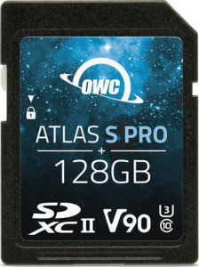 OWC SDXC Atlas S Pro 128GB UHS-II V90 290/277 MB/s