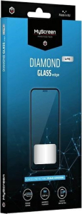 MyScreen Protector - Szkło hartowane na lekko zaokrąglone ekrany DIAMOND GLASS LITE edge FULL GLUE do Huawei Nova Y70/Y70 Plus