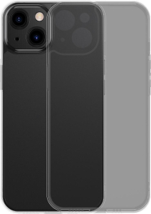 Baseus Frosted do iPhone 13 (czarne) + szkło hartowane