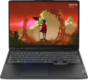 Laptop Lenovo IdeaPad Gaming 3 16ARH7 Ryzen 5 6600H 16  WQXGA IPS 500nits AG 165Hz 16GB DDR5 4800 SSD512 GeForce RTX 3050Ti 4GB NoOS Onyx Grey