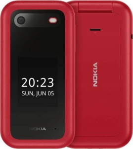 Smartfon Nokia 2660 4G (TA-1469) Dual Sim Czerwony + stacja dokująca
