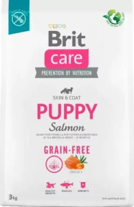 Brit Care Dog Grain-Free Puppy Salmon 3kg