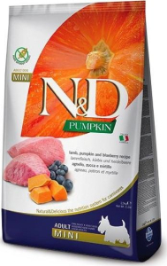 Farmina N&D Pumpkin sucha karma dla psów dorosłych ras małych z jagnięciną 7kg
