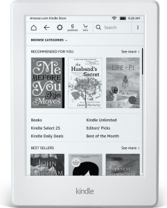 Czytnik Kindle Paperwhite 3 Biały (B017JG41PC) Ekran dotykowy | 6 cali | rozdzielczość 1448x1072 | 4GB | podświetlana matryca E-ink
