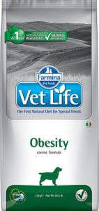 Farmina Vet Life Obesity - karma dla psów otyłych - 12 kg