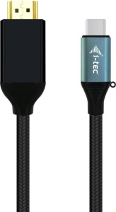 i-tec USB-C do HDMI Adapter kablowy 1x HDMI 4K Ultra HD/60 Hz 150cm kompatybilny z Thunderbolt 3