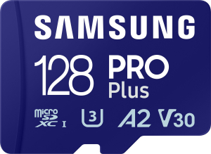 Samsung Pro PLUS microSDXC 128GB UHS-I U3 [Zapis 130MB/s Odczyt 180MB/s] wersja 2023