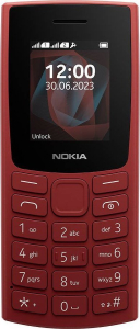 Smartfon Nokia 105 (TA-1557) Dual Sim Czerwony