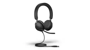 Słuchawki - Słuchawki przewodowe Jabra Evolve2 40 SE USB-C MS Stereo - 24189-999-899