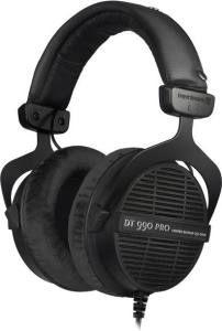 Słuchawki - Beyerdynamic DT 990 PRO 250 OHM BLACK LIMITED EDITION - Słuchawki studyjne otwarte