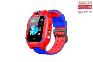 Smartwatch dla dzieci GoGPS K24 (czerwony)