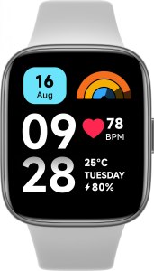 Xiaomi Redmi Watch 3 Active Szary