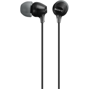 Słuchawki - Sony MDR-EX15LP Czarna (MDREX15LPB.AE)