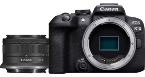 Aparat fotograficzny - Canon EOS R10 + obiektyw RF-S 18-45mm F4.5-6.3 IS STM