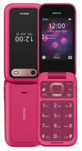Smartfon Nokia 2660 4G (TA-1469) Dual Sim Różowy + stacja dokująca