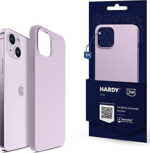 Apple iPhone 14 - 3mk Hardy Silicone MagCase Light Purple