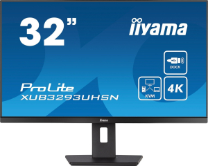 Monitor IIYAMA ProLite XUB3293UHSN-B5 32" IPS UHD USB-C Dock 65W