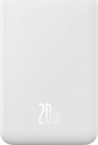 Baseus Magnetic Mini 20000mAh 20W MagSafe biały