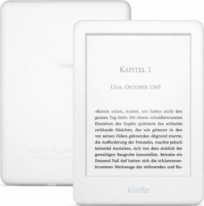 Czytnik Kindle 10 8GB Wi-Fi biały (B07FQKFLJT) Ekran dotykowy | 6 cali | rozdzielczość 800x600 | 8GB | matryca E ink | WiFi | podświetlenie | bez reklam