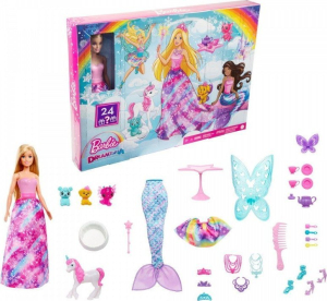 Mattel Barbie Kraina fantazji Kalendarz Adwentowy