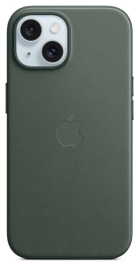 Apple iPhone 15 FineWoven Case with MagSafe evergreen